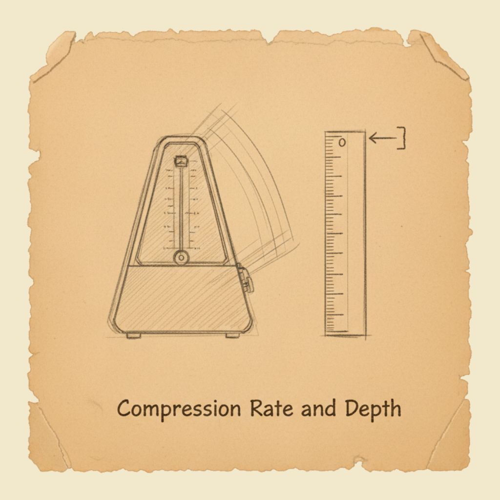 Field sketch: Compression rate, ratio and depth — the four numbers you have to get right