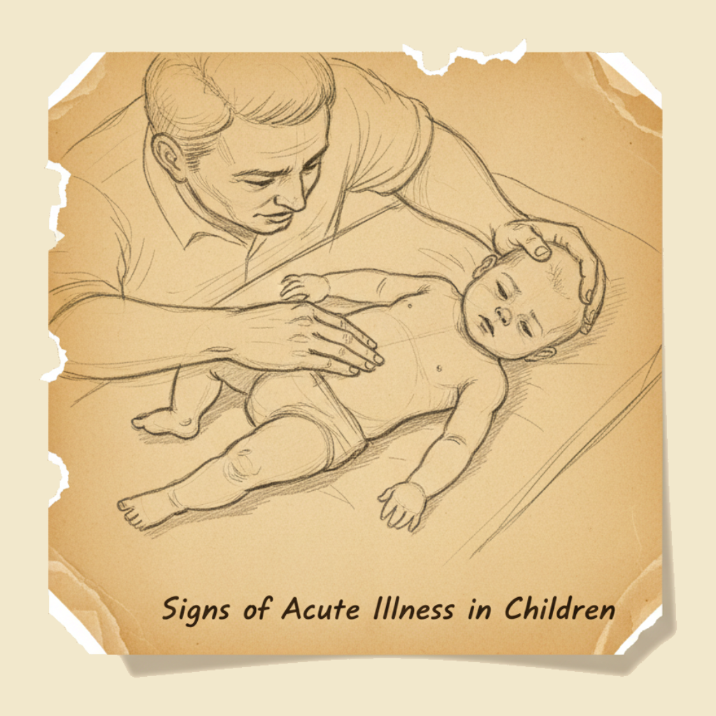 Field sketch: Signs of acute illness in children — the recognition framework that catches the seriously sick child
