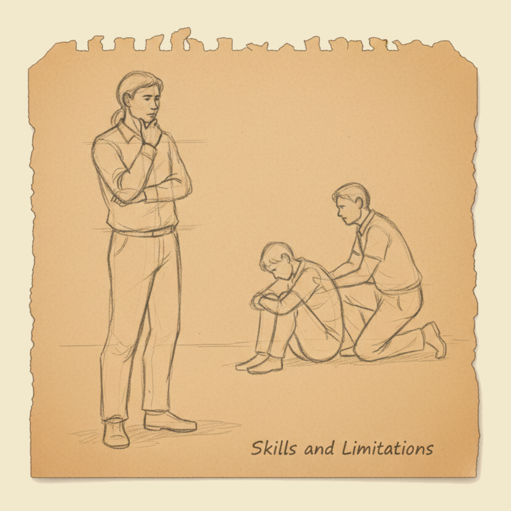 Field sketch: Knowing your own skills and limitations — the most professional skill in first aid