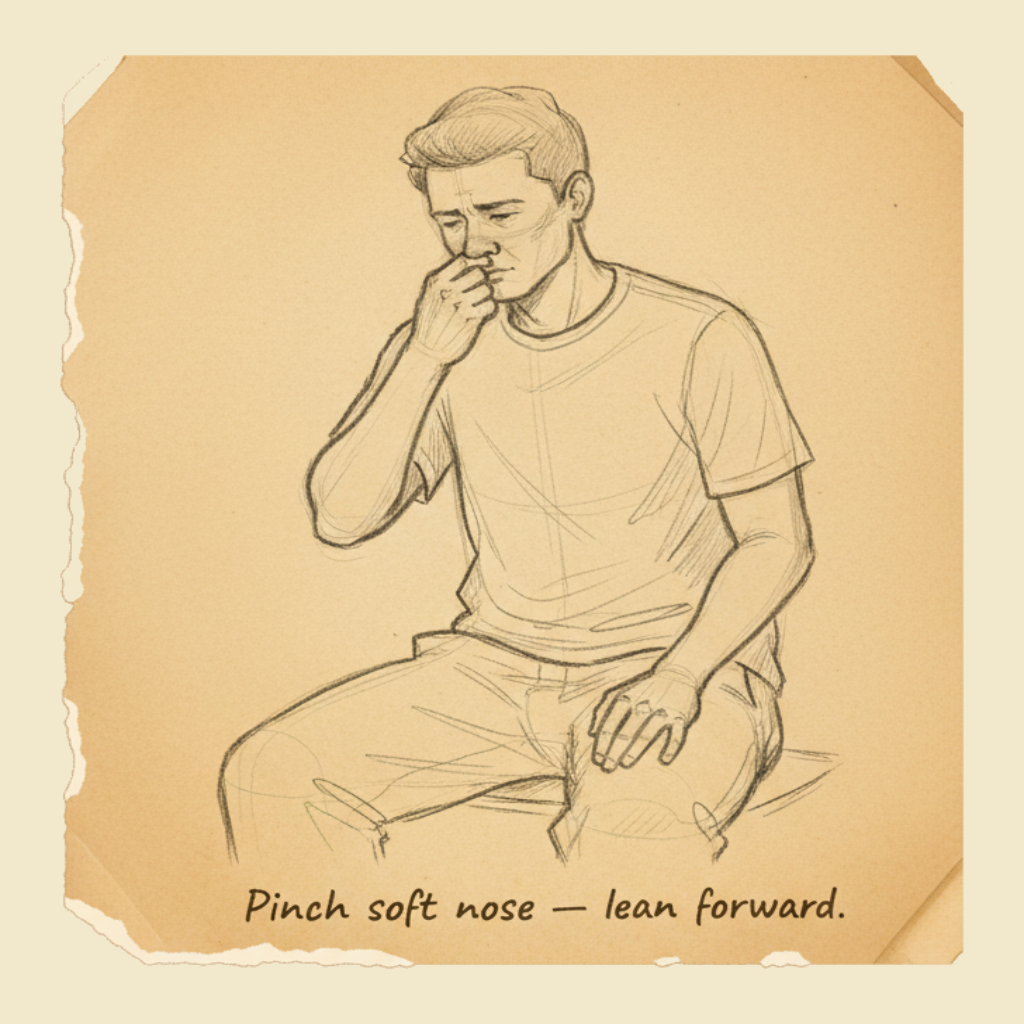 Illustration: Nosebleed